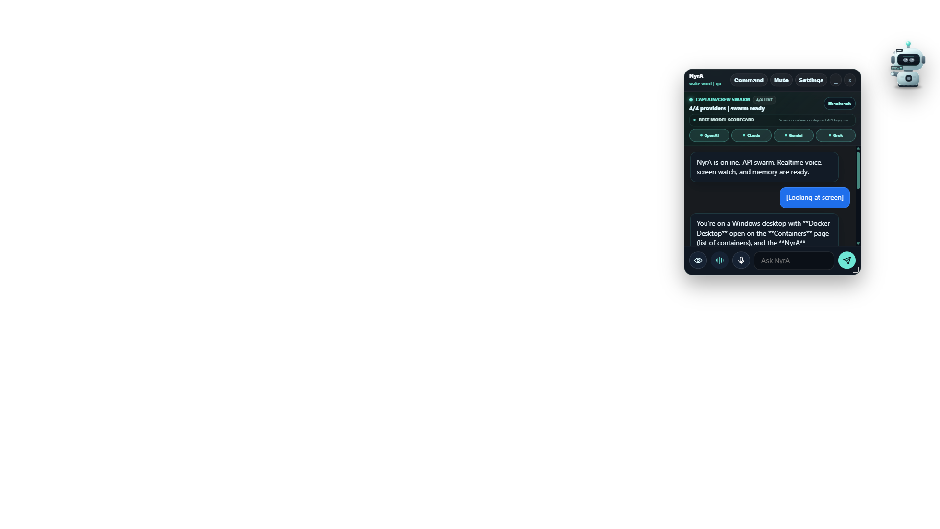 NyrA screen look workflow